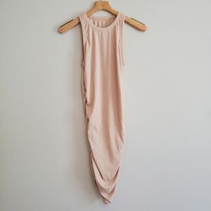 Women's Cream Maternity Dress